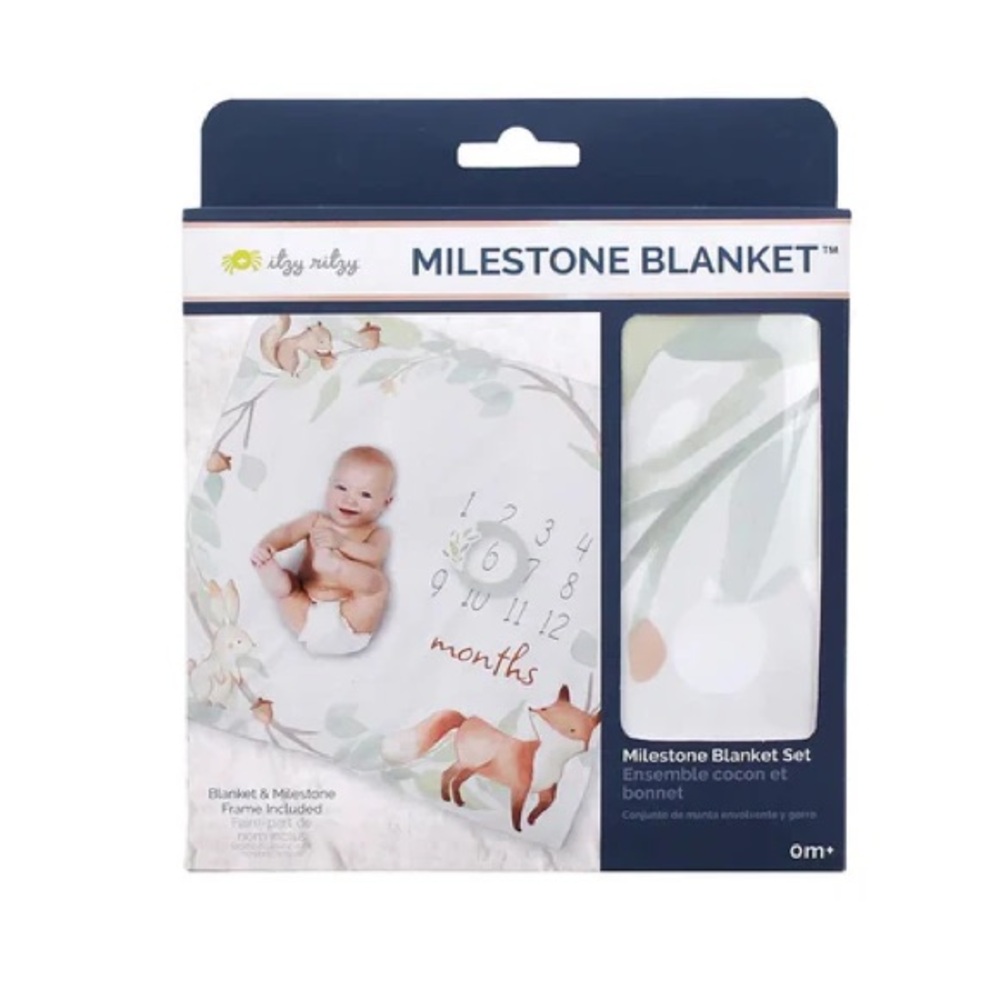 Milestone Blanket Itzy Ritzy New Floral